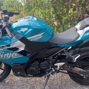 2021 teal blue Ninja 400